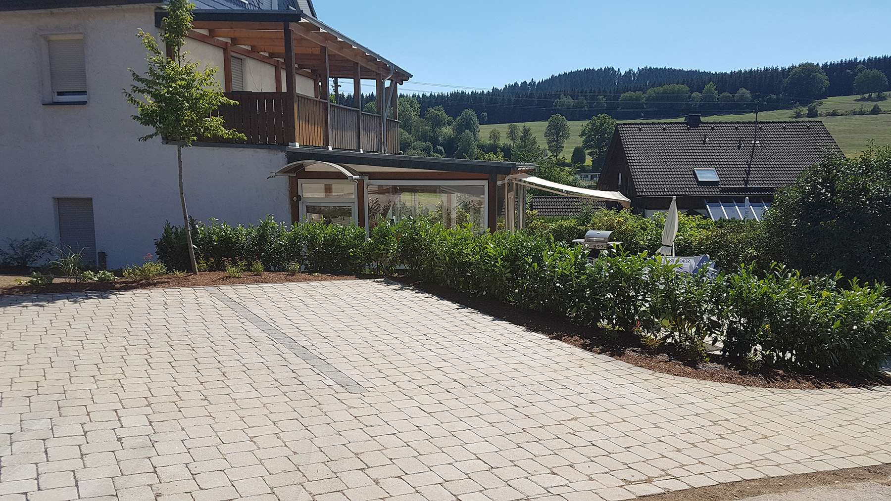 Rahrbach: teilmöblierte 50m² DG Wohnung ab sofort WARM zu vermieten!